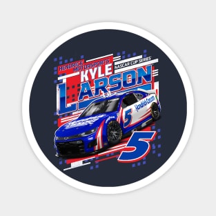 Kyle Larson Navy Draft Magnet